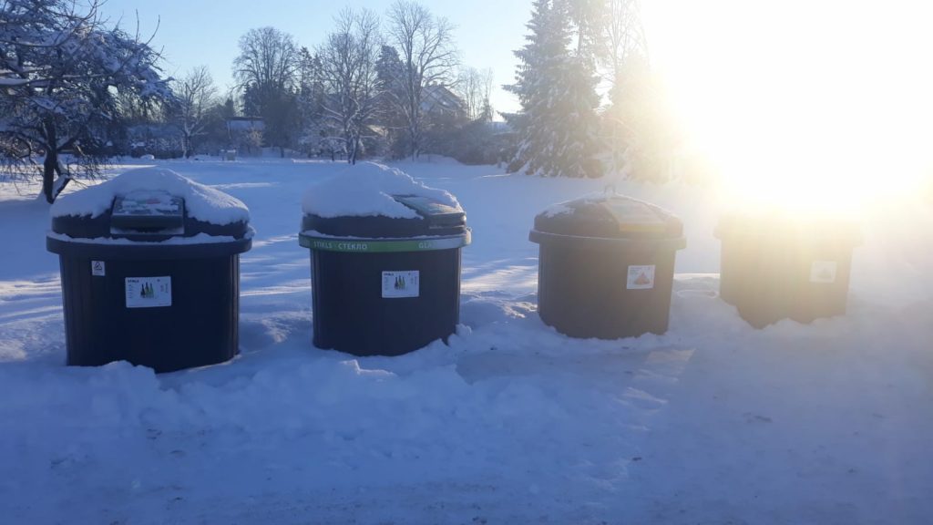 Siguldas novada infrastruktūra papildināta ar papildus pazemes konteineriem