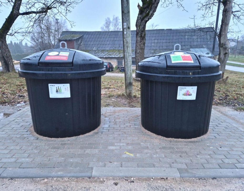 Siguldas novada atkritumu šķirošanas infrastruktūra papildināta ar papildu pazemes konteineriem