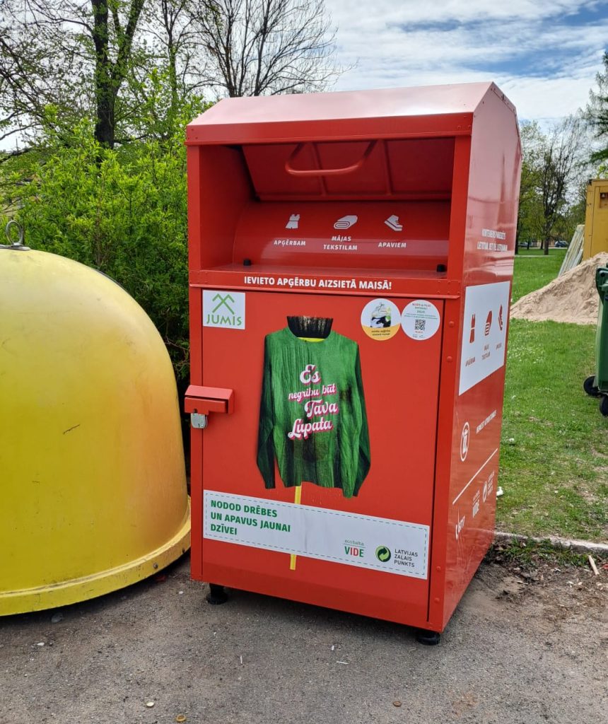 Siguldā un Mālpilī paplašina tekstila šķirošanas iespējas