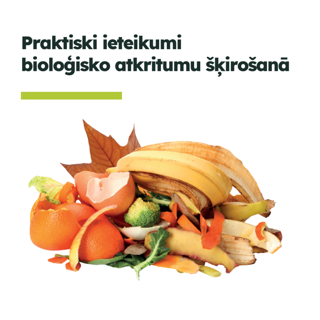 Praktiski ieteikumi, kā izvairīties no smakām bioloģisko atkritumu konteinerā