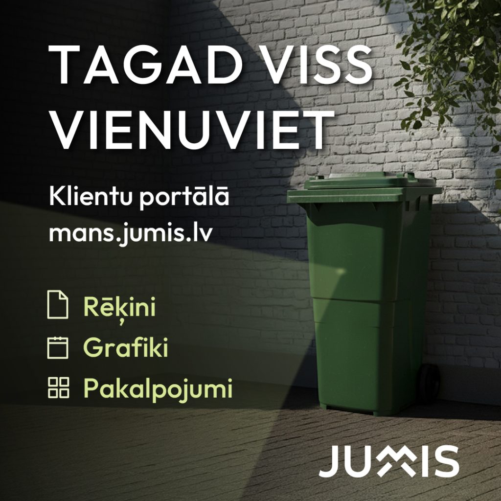Ērtākai pakalpojumu pārvaldībai “JUMIS” Siguldas pilsētas SIA ievieš klientu pašapkalpošanās portālu